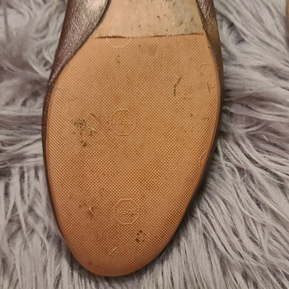 Chloe metallic scalloped flats - Picture 4 of 4